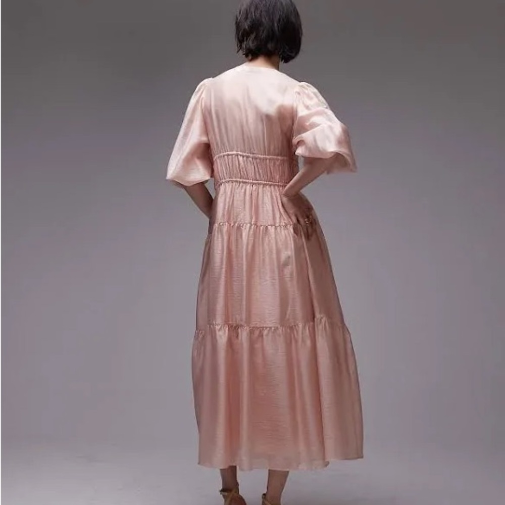 & Other Stories Pink Maxi Dress - Picture 3 of 6